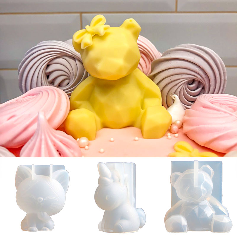 Moule en Silicone ours stéréo  - Soap Making At Home avis et prix